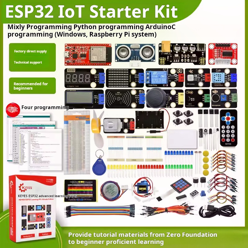 ESP-32 ontwikkelbord ESP32 IoT - Iot Kit Beginner recensie en prijs
