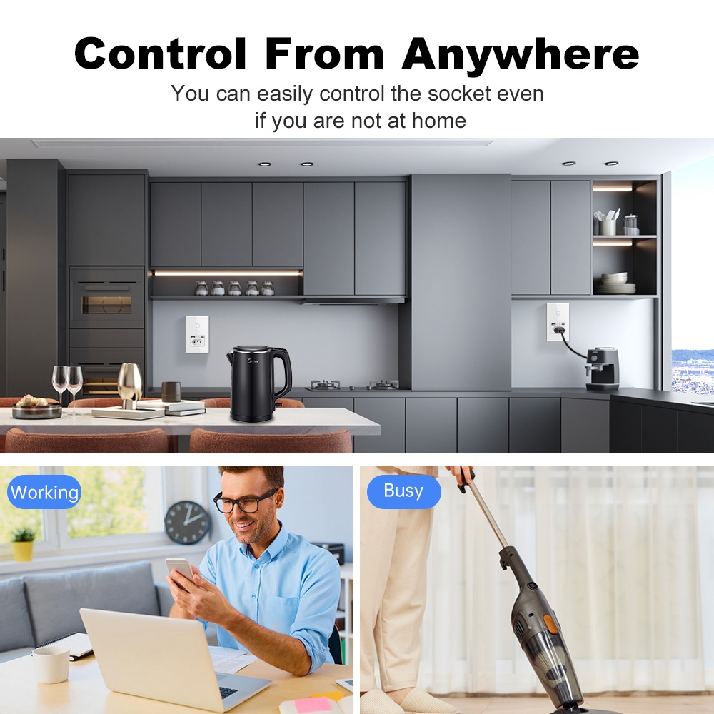 Manhot WiFi 16A Braziliaanse s - Smart Light Switch Wifi recensie en prijs