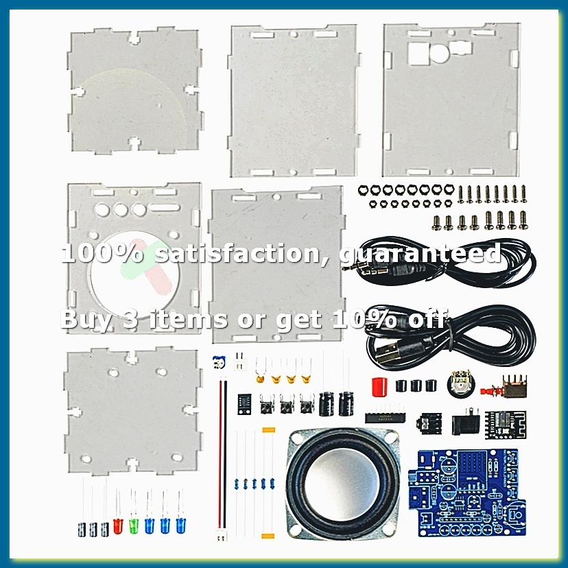 DIY Bluetooth Speaker Kit Elek - Electronics Project Kit recensie en prijs