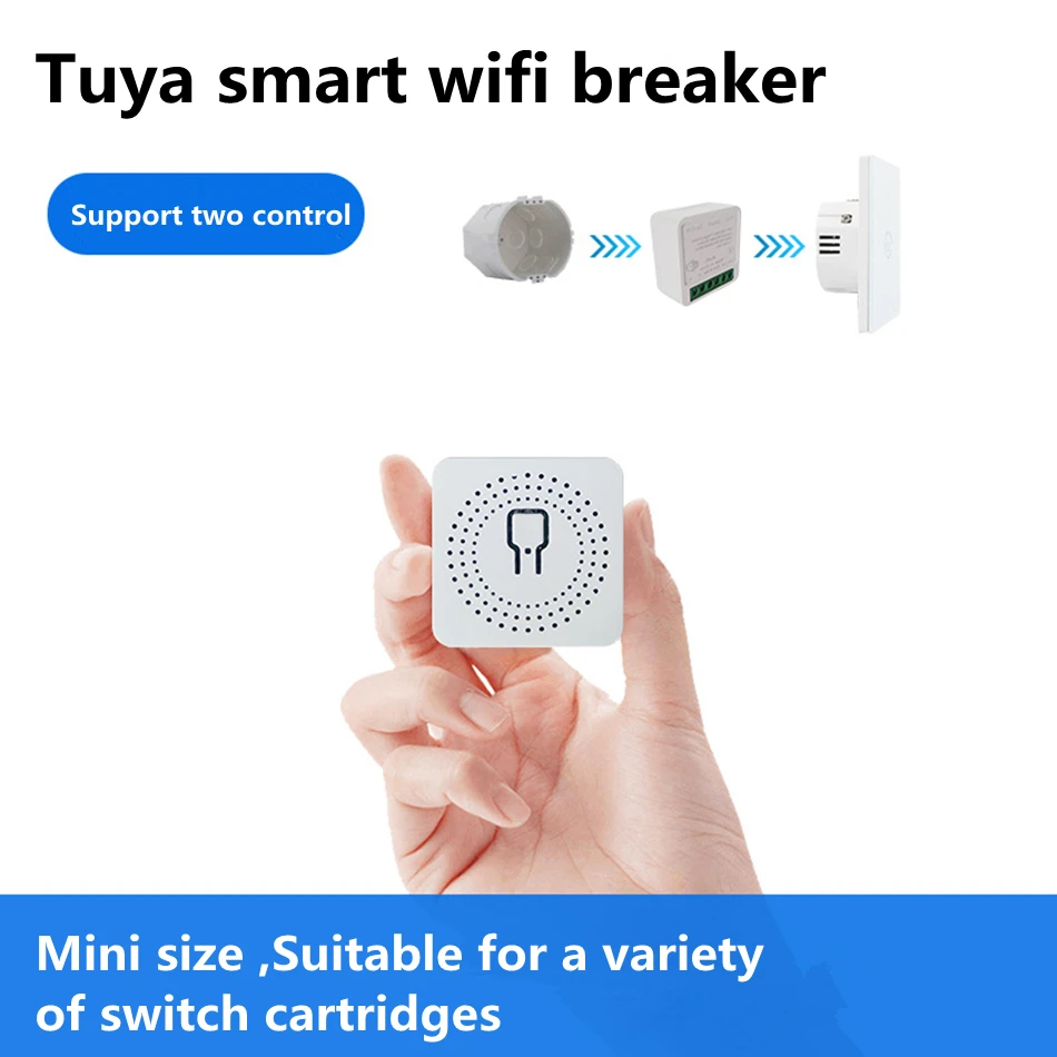 16A Tweewegbediening DIY WiFi  - Smart Light Switch Wifi recensie en prijs