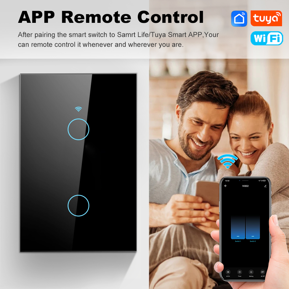 Smart Life Wifi+Bluetooth Touc - Smart Light Switch Wifi recensie en prijs