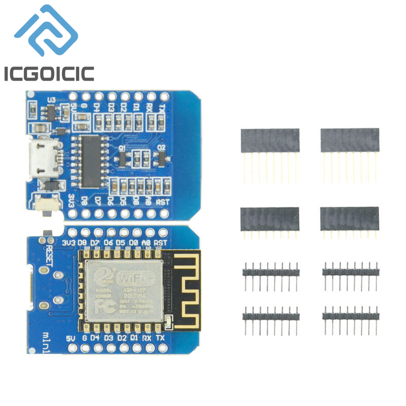 D1 Mini-Mini Nodemcu 4M Bytes  - Esp8266 Relay Module recensie en prijs