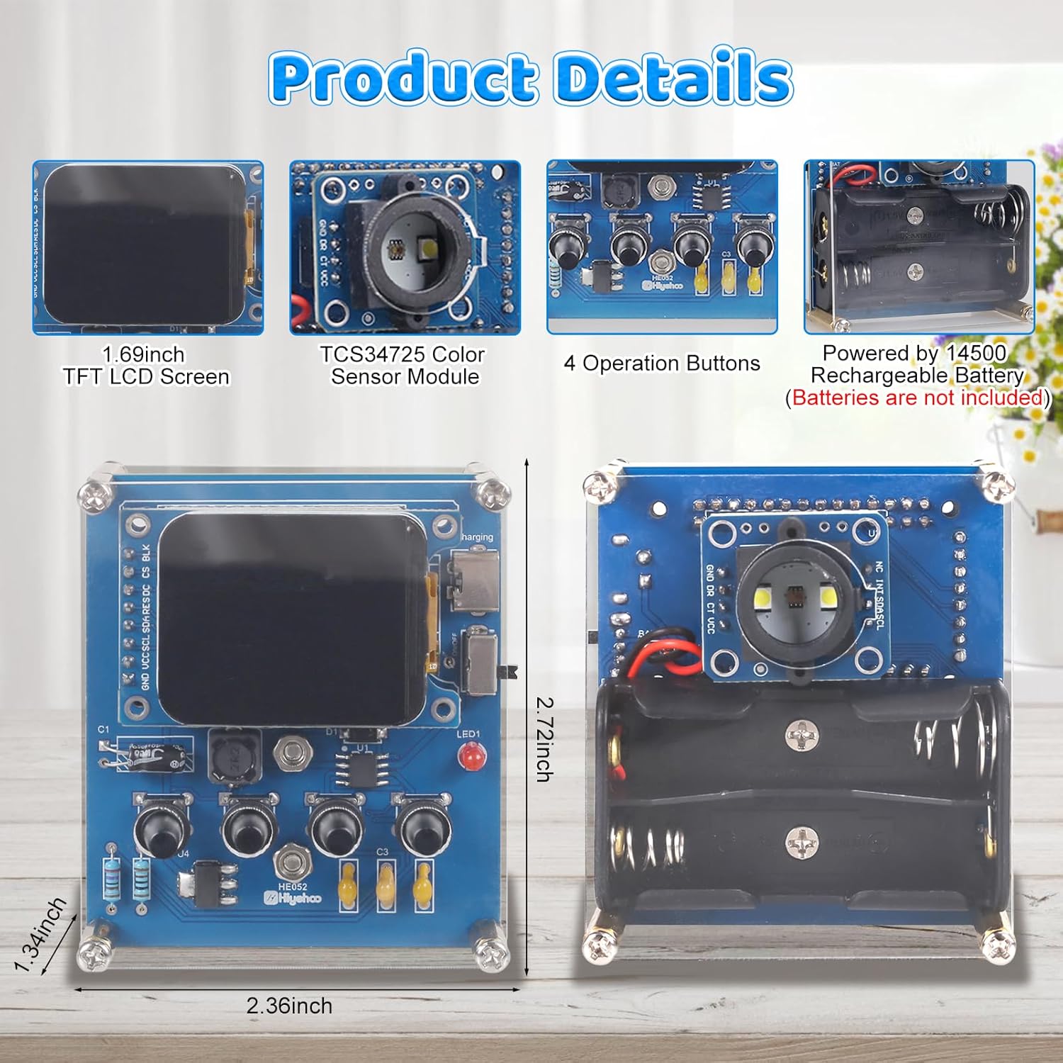DIY Kleurherkenning Soldeerpra - Esp32 Smart Home Kit recensie en prijs
