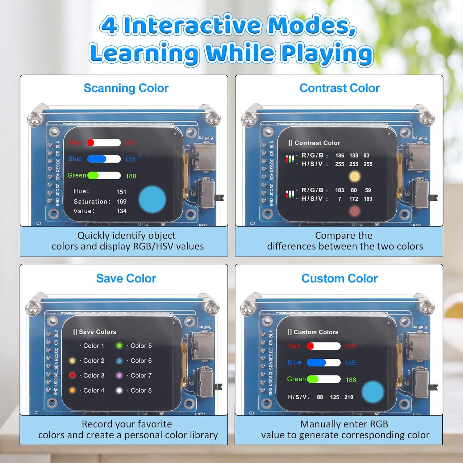 DIY Kleurherkenning Soldeerpra - Esp32 Smart Home Kit recensie en prijs